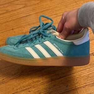 Sporty & Rich/Adidas Gazelle Sneakers, size 8